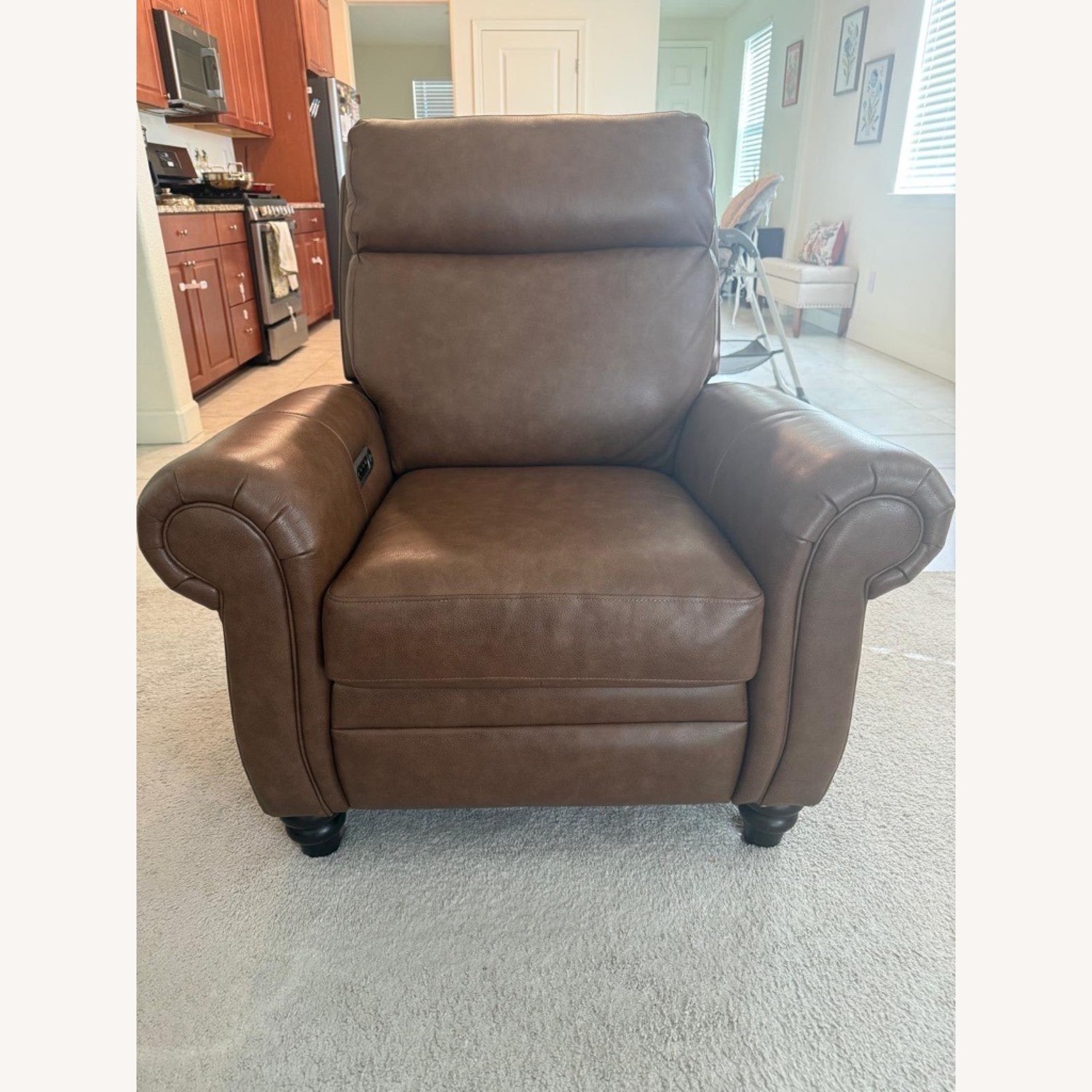 Leather Power Recliners - image-3