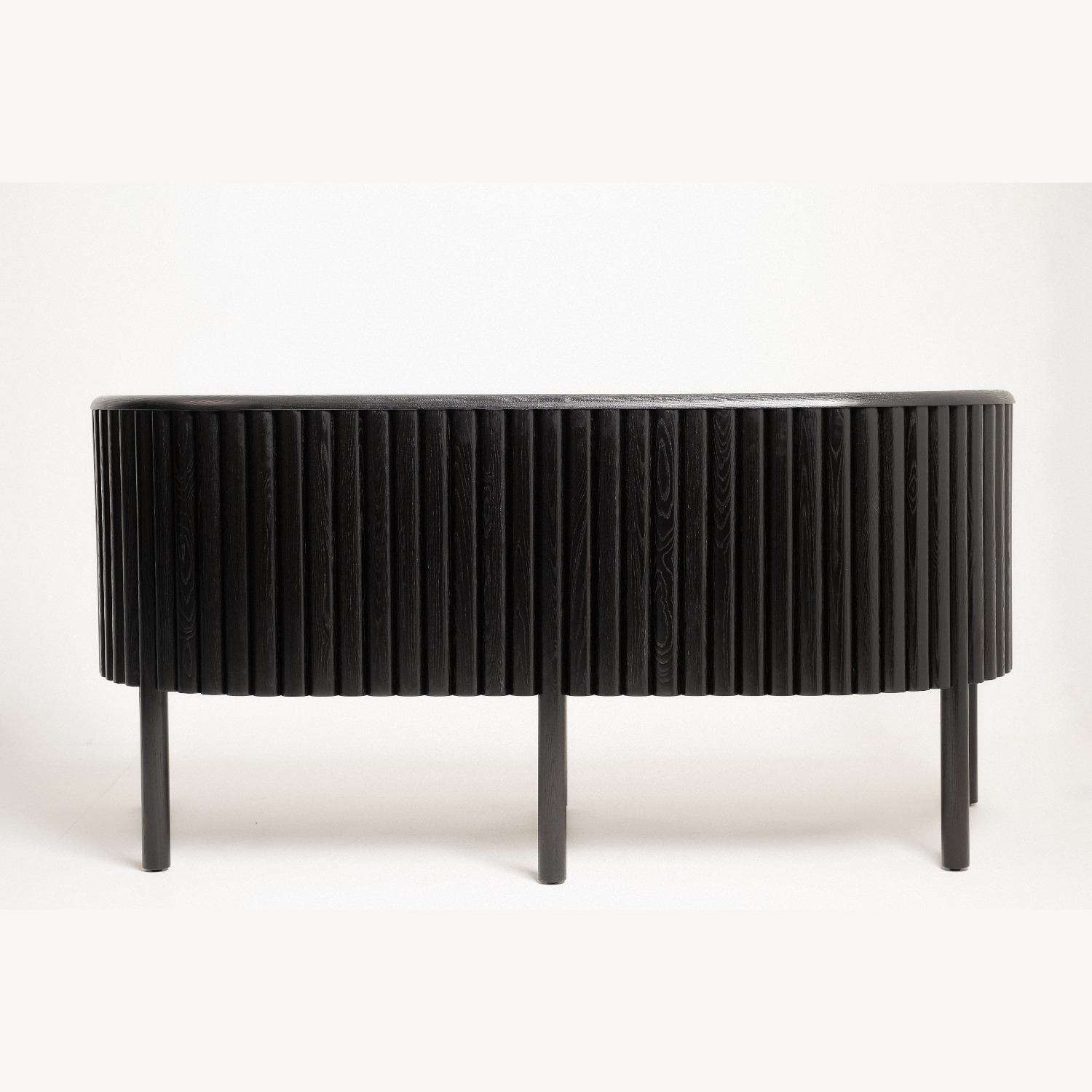 Black Emerald Solid Wood Loveseat - image-4