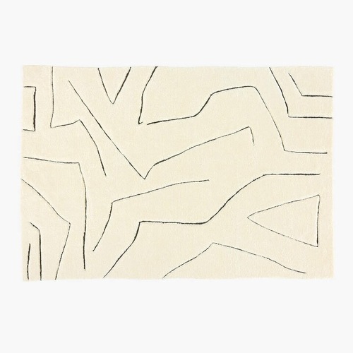 Used CB2 Wool Myriad Hand Knotted Rug 8' x 10' for sale on AptDeco