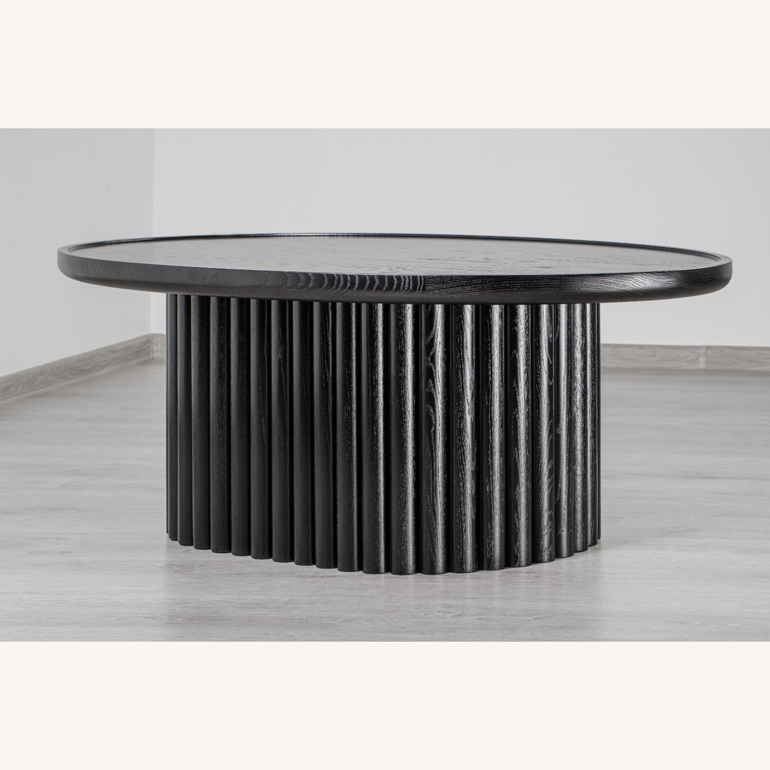Alton Black Wood Coffee Table - image-6