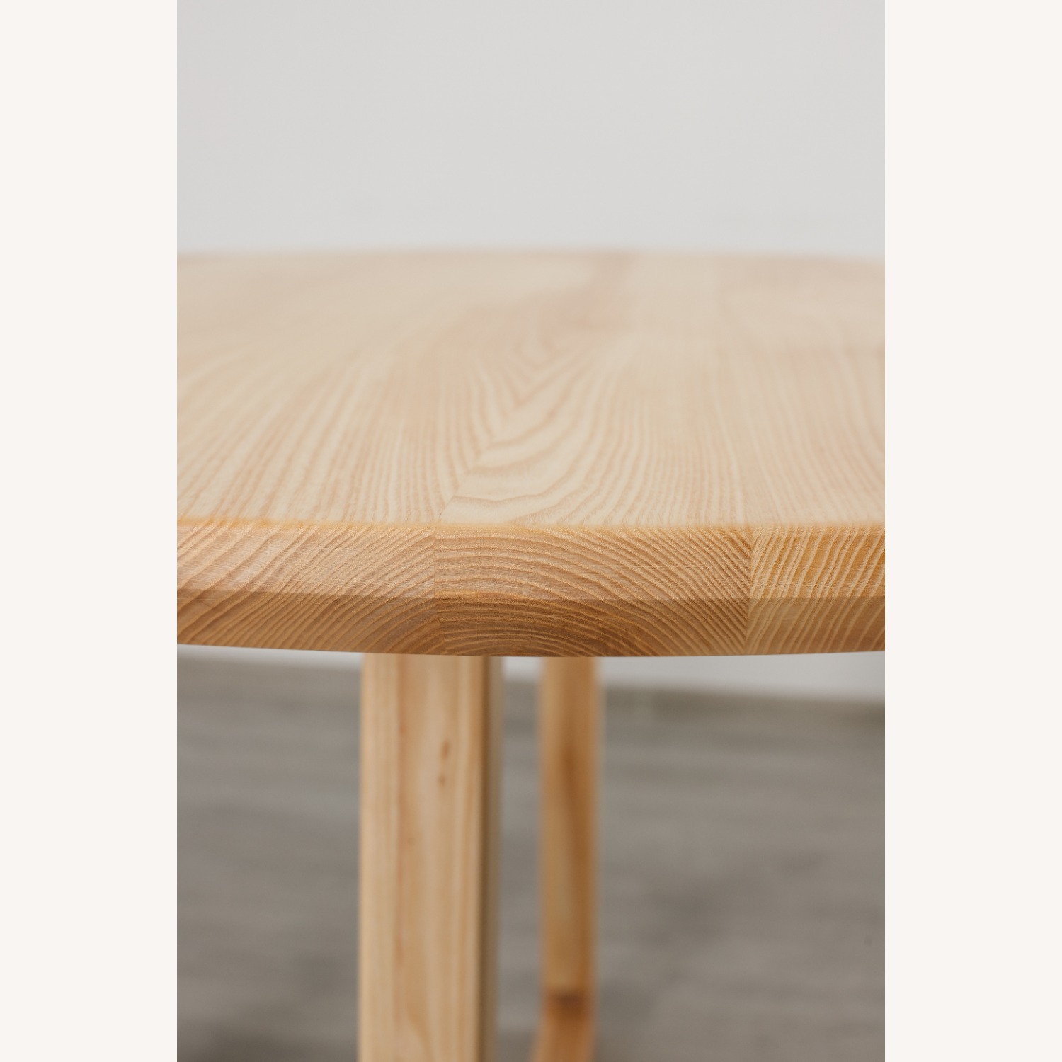 Natural Wood Dining Table - image-4
