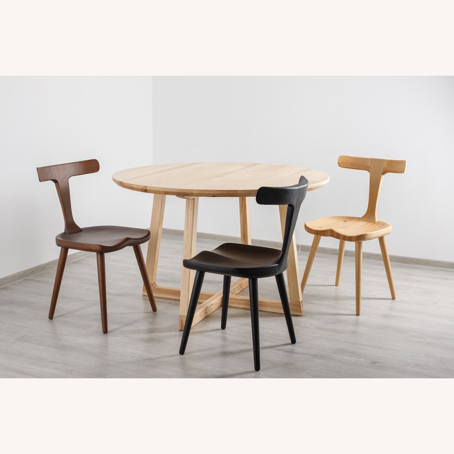 Natural Wood Dining Table - image-12