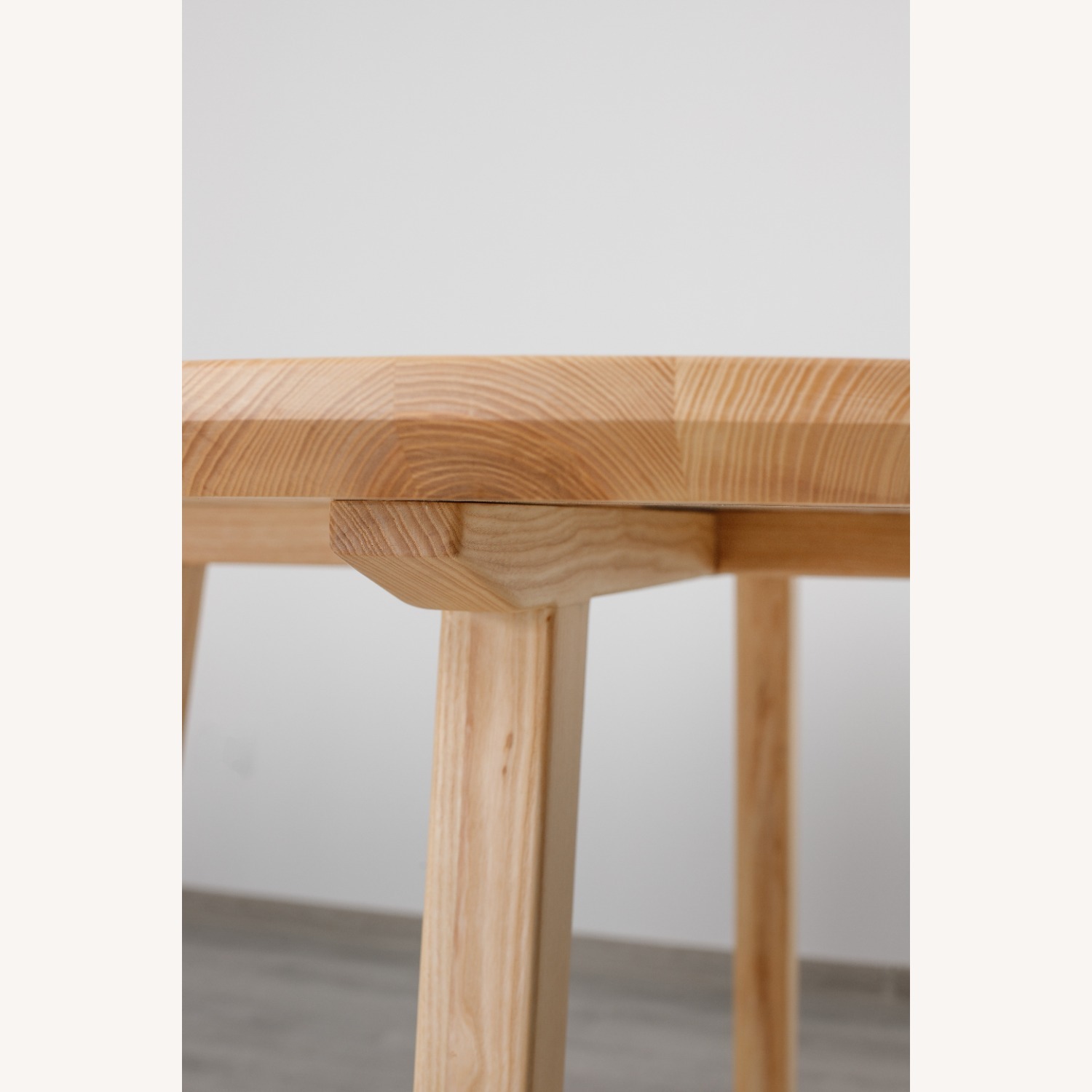Natural Wood Dining Table - image-3