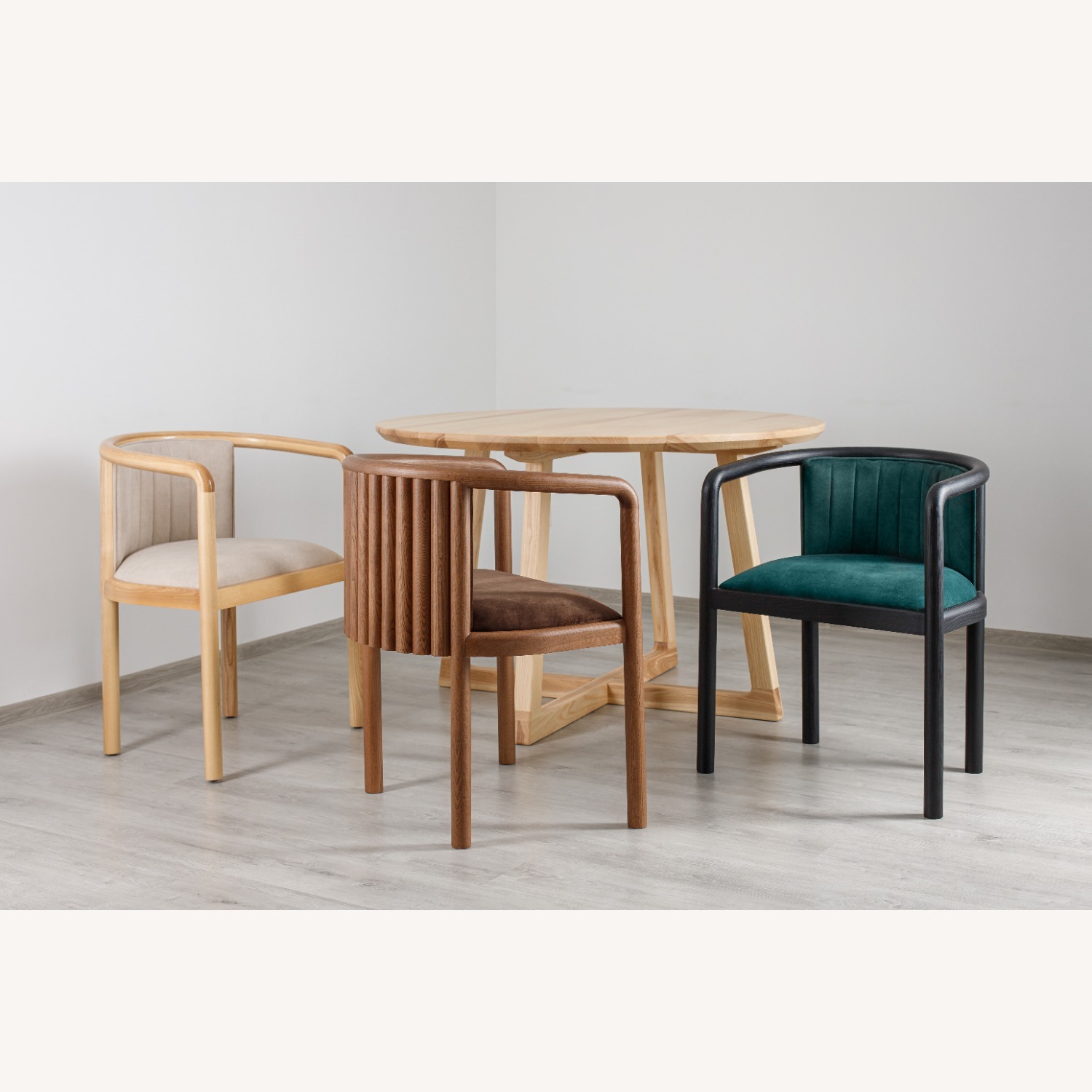 Natural Wood Dining Table - image-14