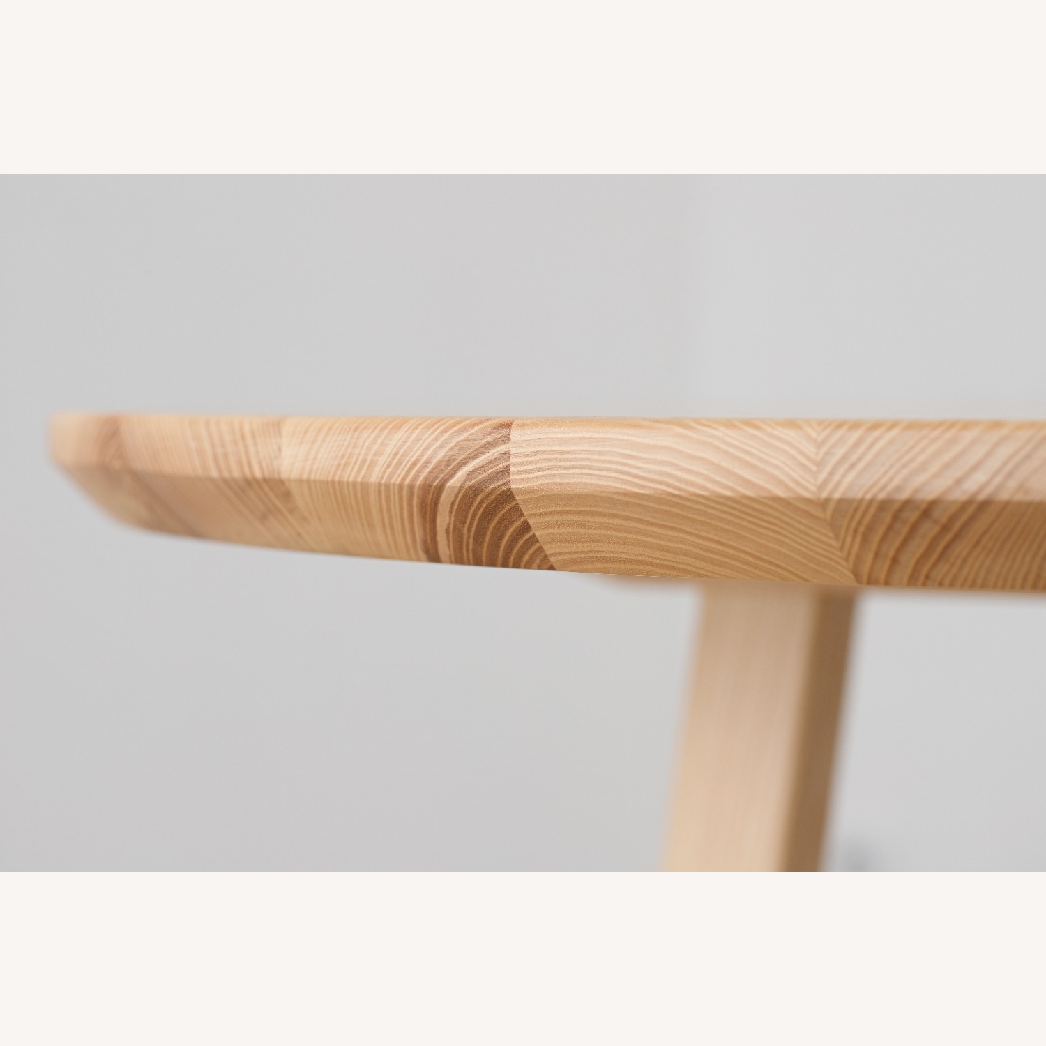 Natural Wood Dining Table - image-6