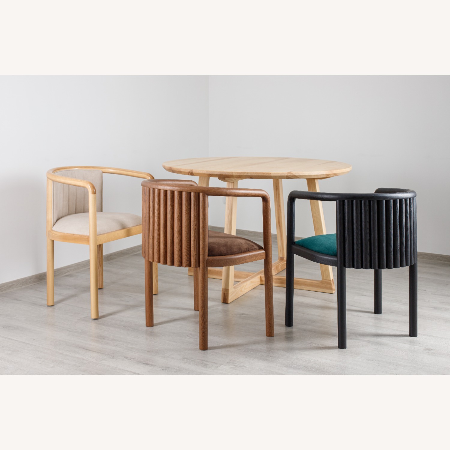 Natural Wood Dining Table - image-13