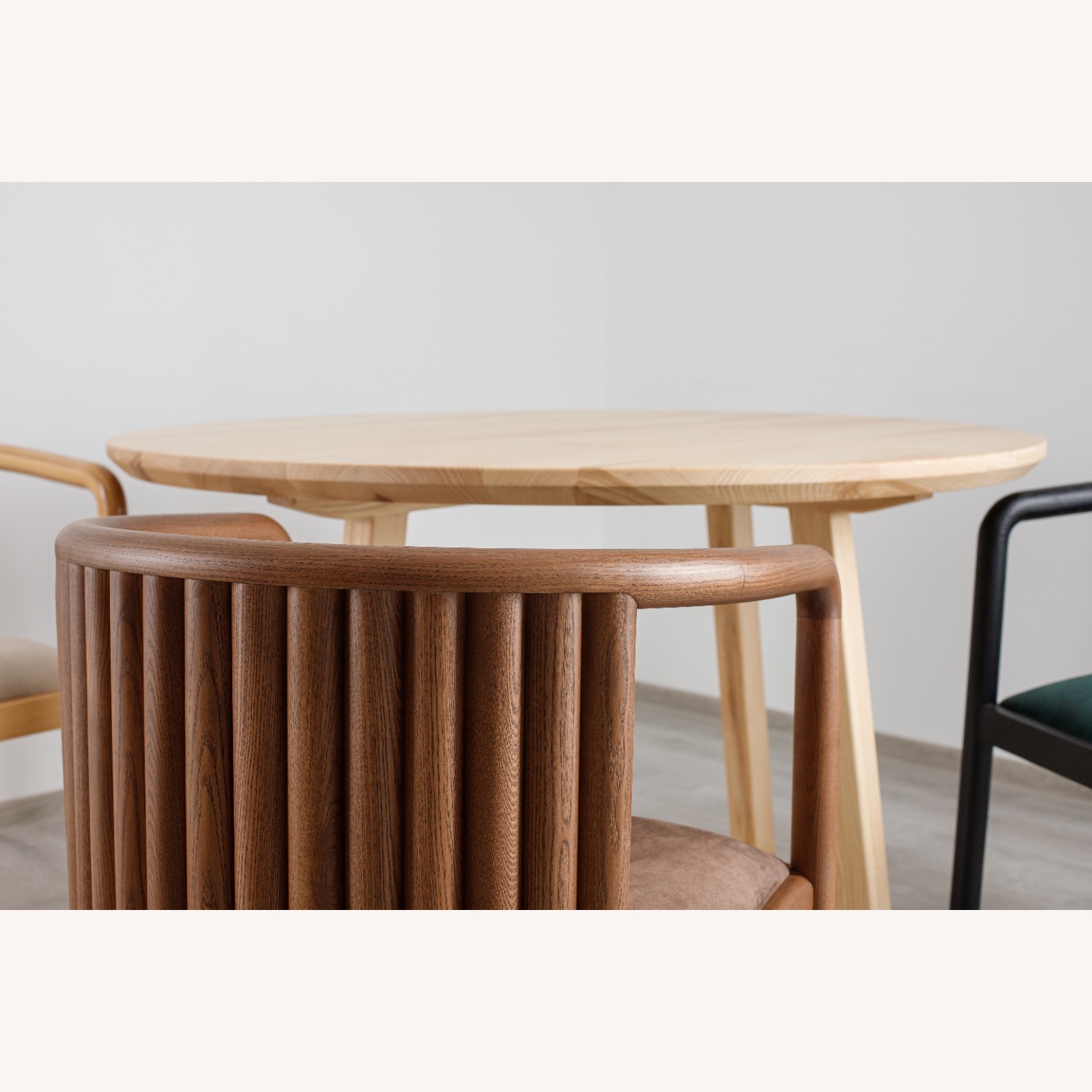 Natural Wood Dining Table - image-19