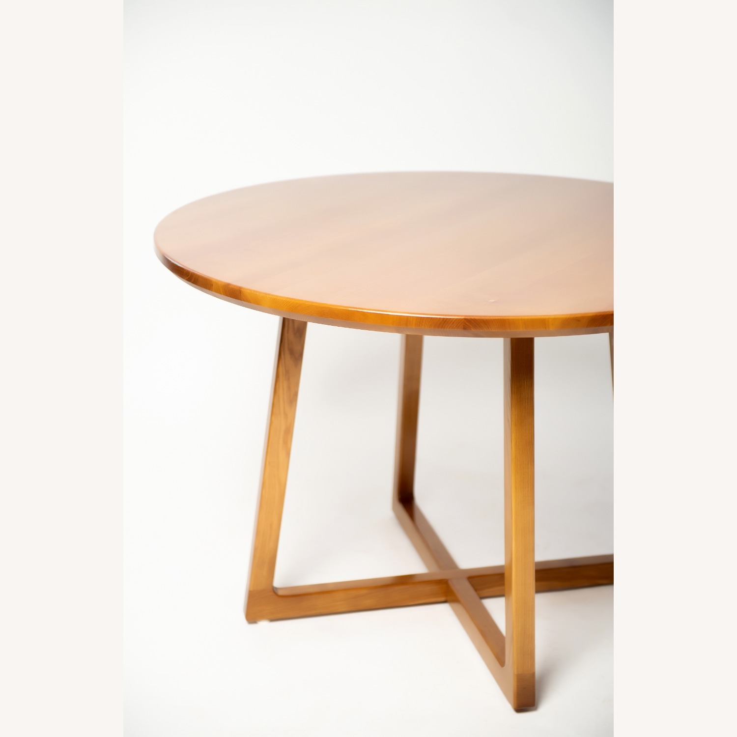 Ellis Light Brown Wood Dining Table - image-2