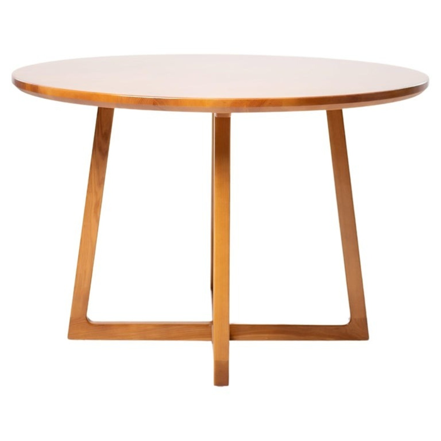 Ellis Light Brown Wood Dining Table - image-1