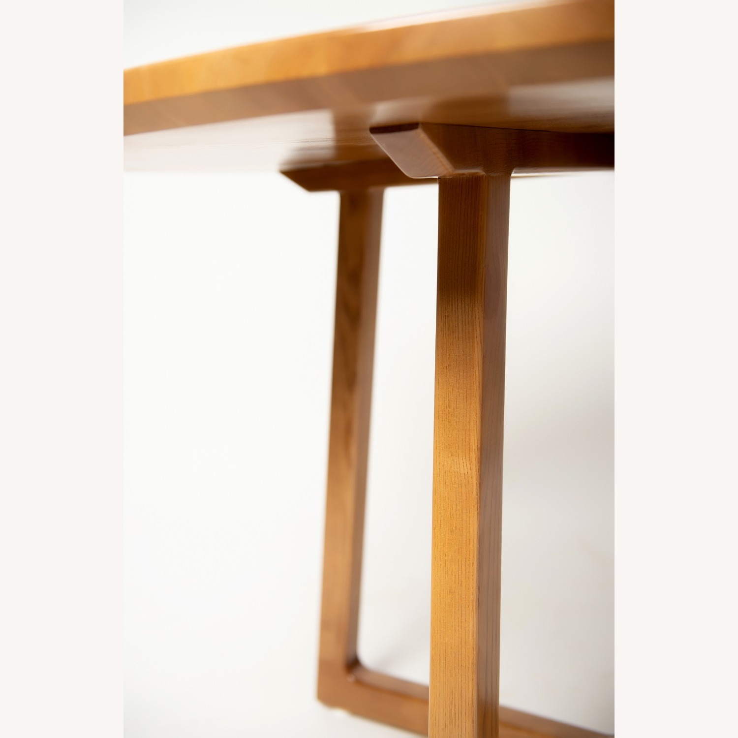 Ellis Light Brown Wood Dining Table - image-5