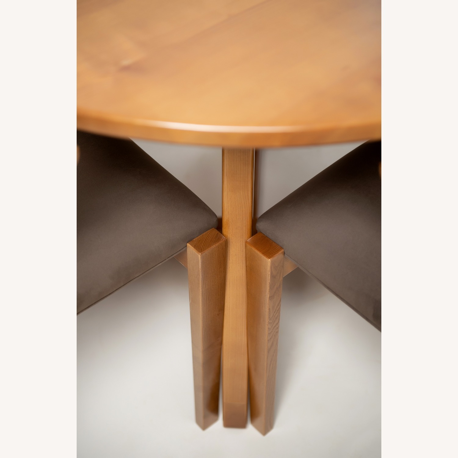 Ellis Light Brown Wood Dining Table - image-12