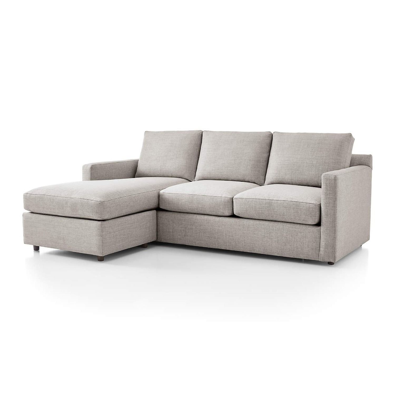 Crate & Barrel Barrett IIWhite Sleeper Sofa - image-3