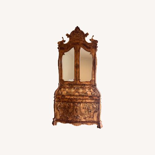 Used Vintage/Antique Finds Natural Wood Armoire for sale on AptDeco