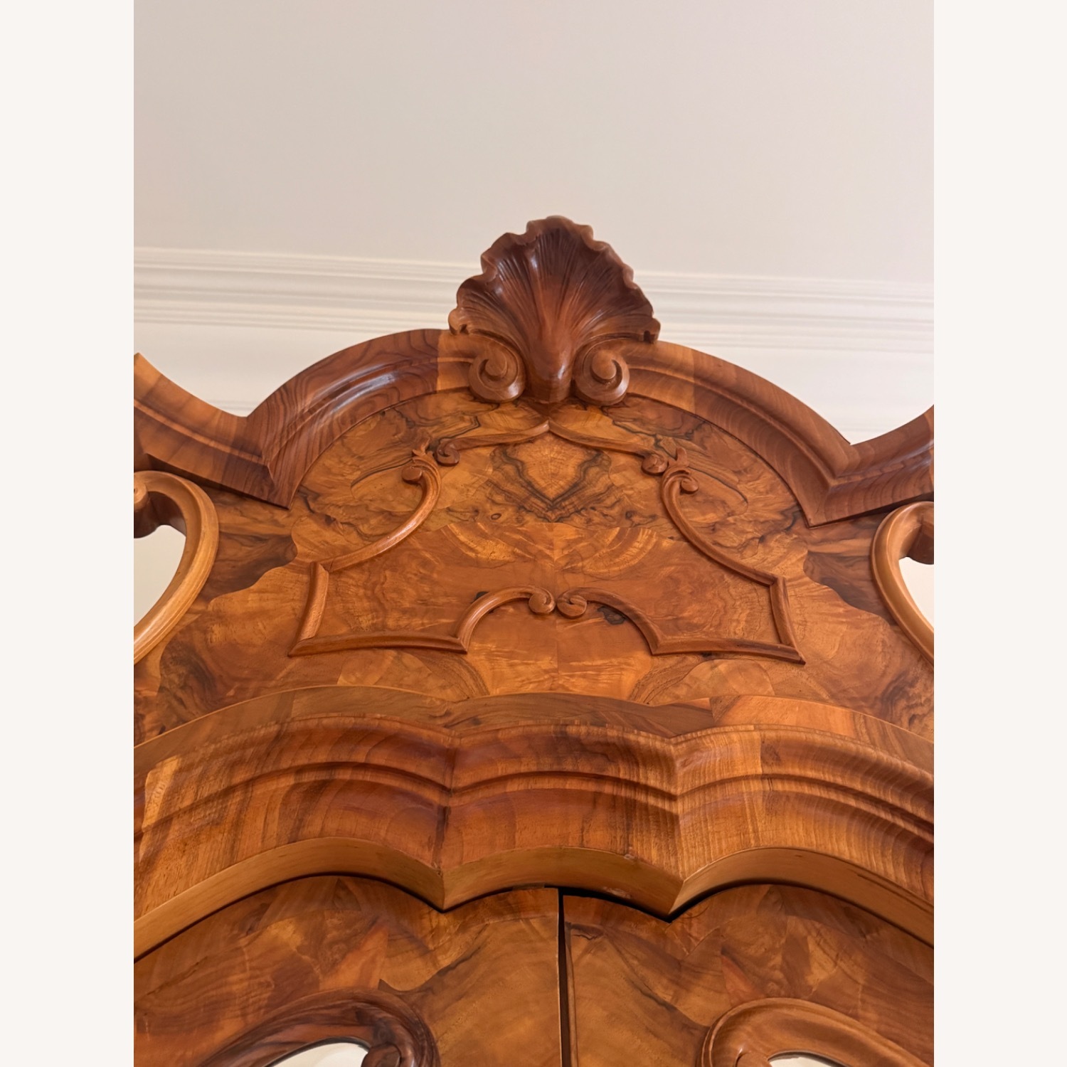 Vintage/Antique Finds Natural Wood Armoire - image-5