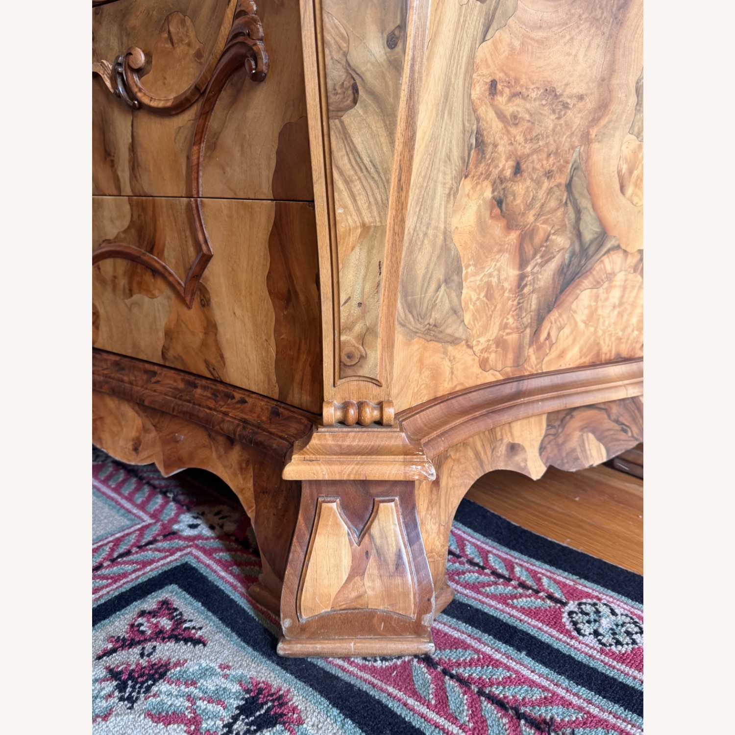 Vintage/Antique Finds Natural Wood Armoire - image-6