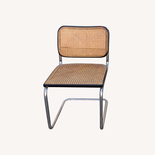 Used Knoll Cesca Light Brown Wicker Dining Chairs for sale on AptDeco