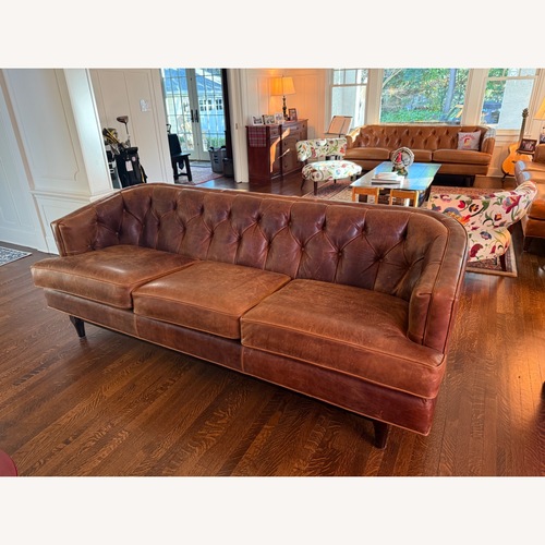 Used Rejuvenation Monrowe Leather Sofa for sale on AptDeco