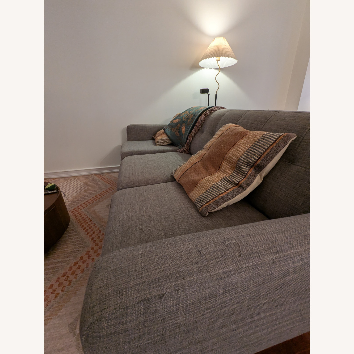 Bob's Discount Bettie Gray 86'' Sofa - image-3