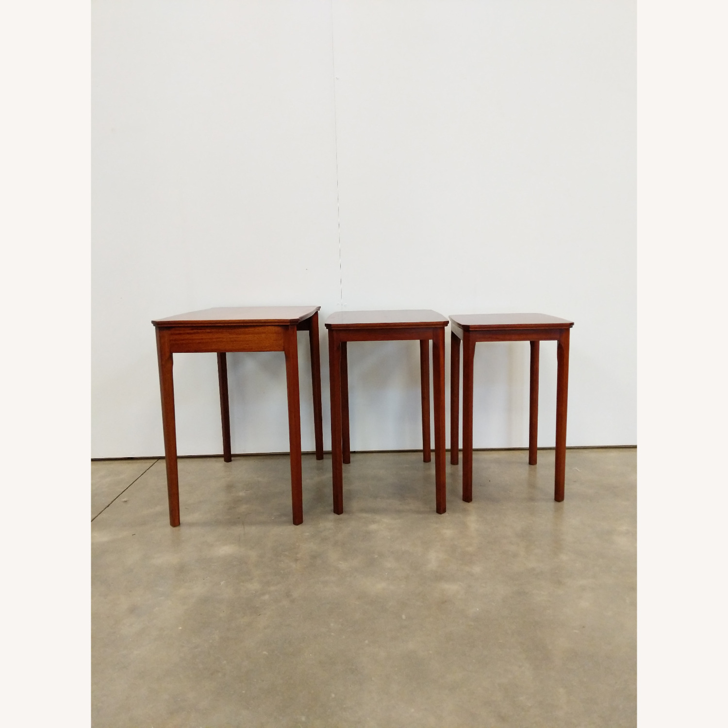Set of Vintage Mid Century McIntosh Nesting Tables - image-2