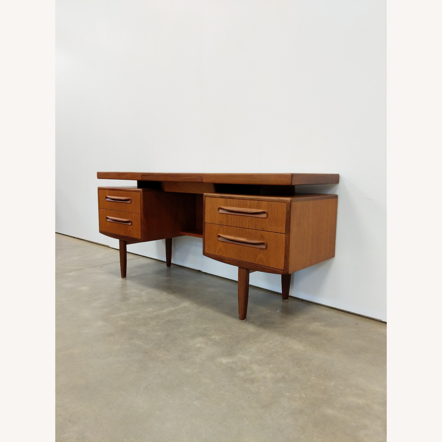 G Plan Vintage Mid Century Modern Teak Desk  - image-2