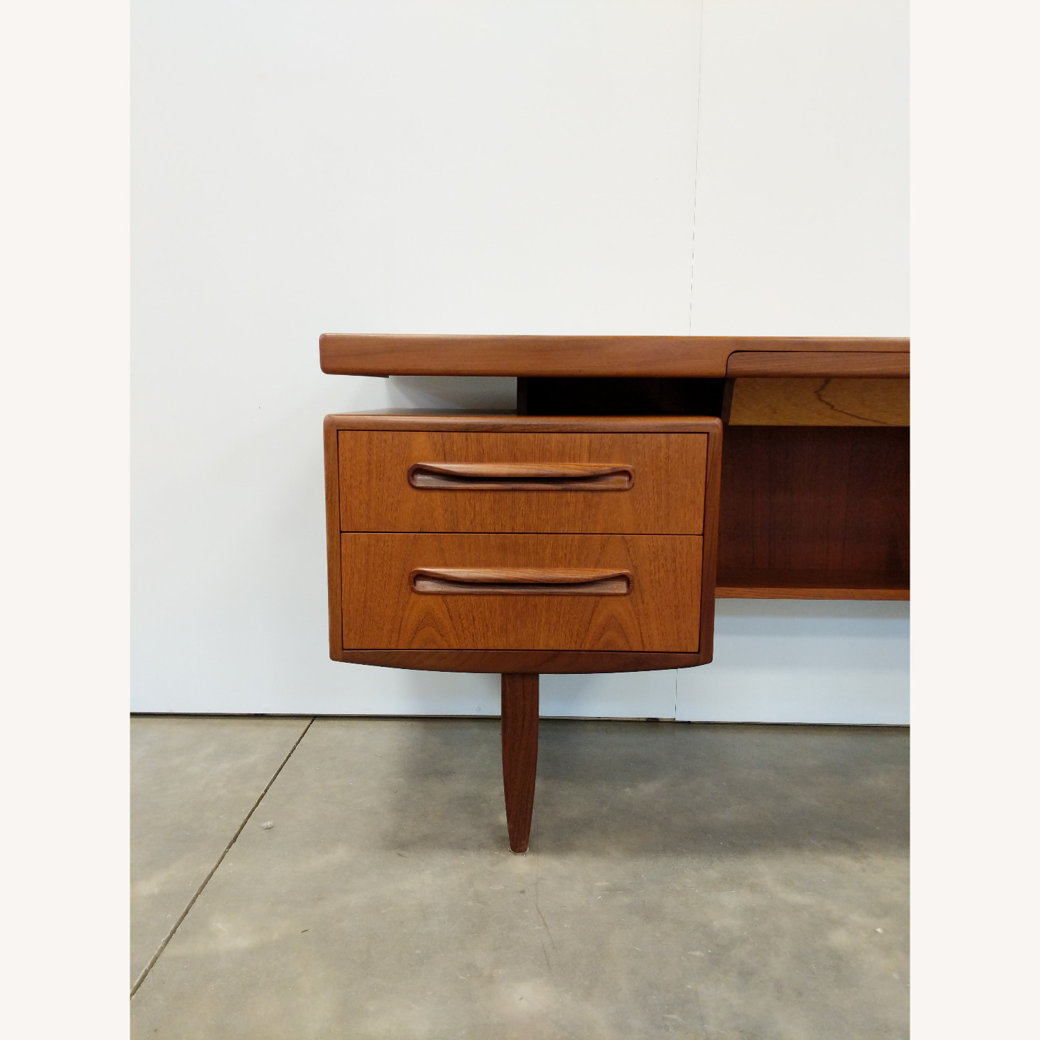 G Plan Vintage Mid Century Modern Teak Desk  - image-5