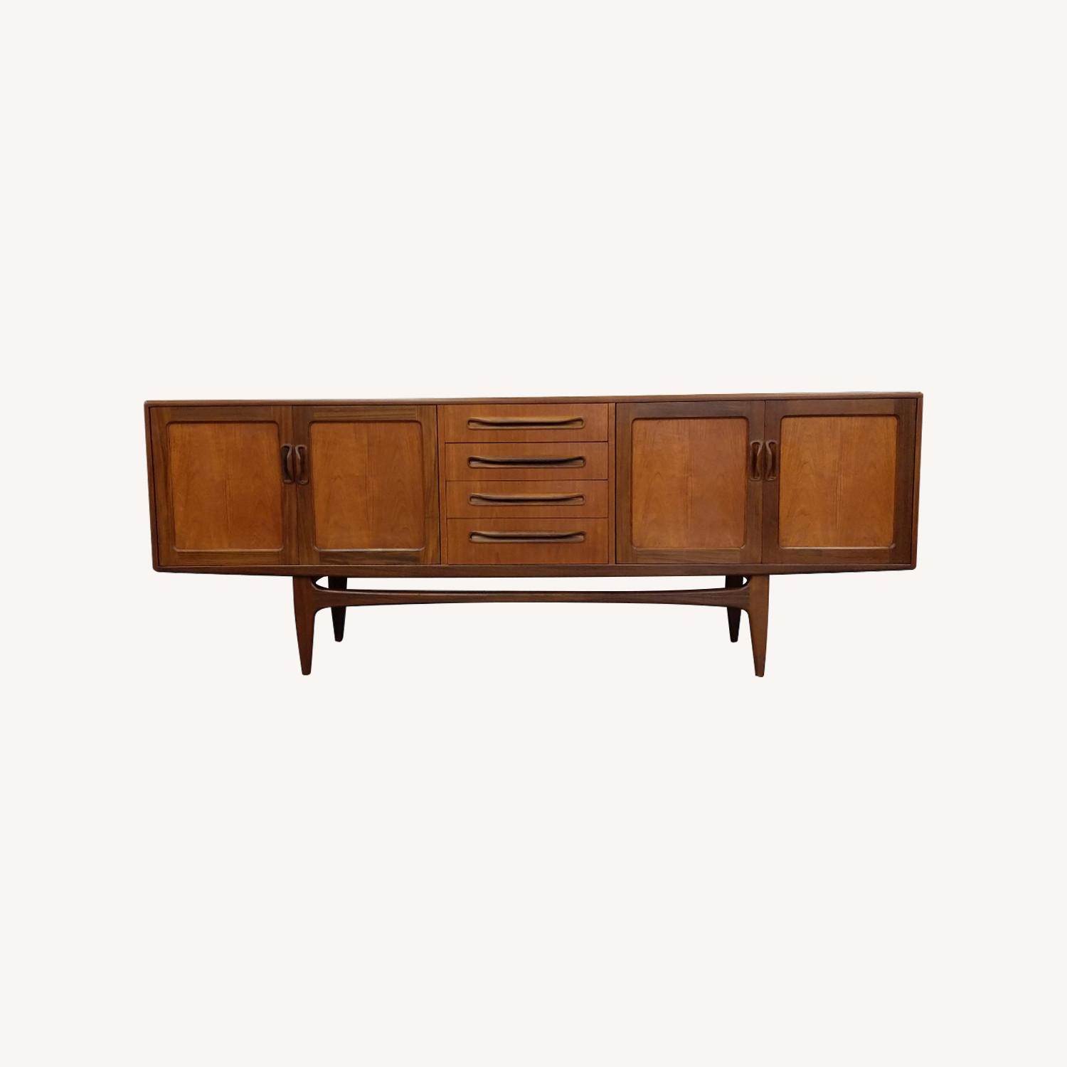 G Plan Vintage Mid Century Modern Teak Credenza  - image-0