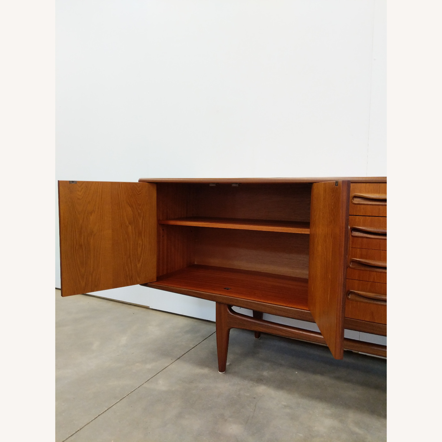 G Plan Vintage Mid Century Modern Teak Credenza  - image-5