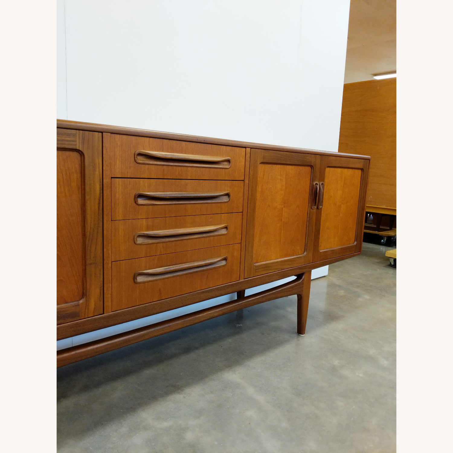 G Plan Vintage Mid Century Modern Teak Credenza  - image-7