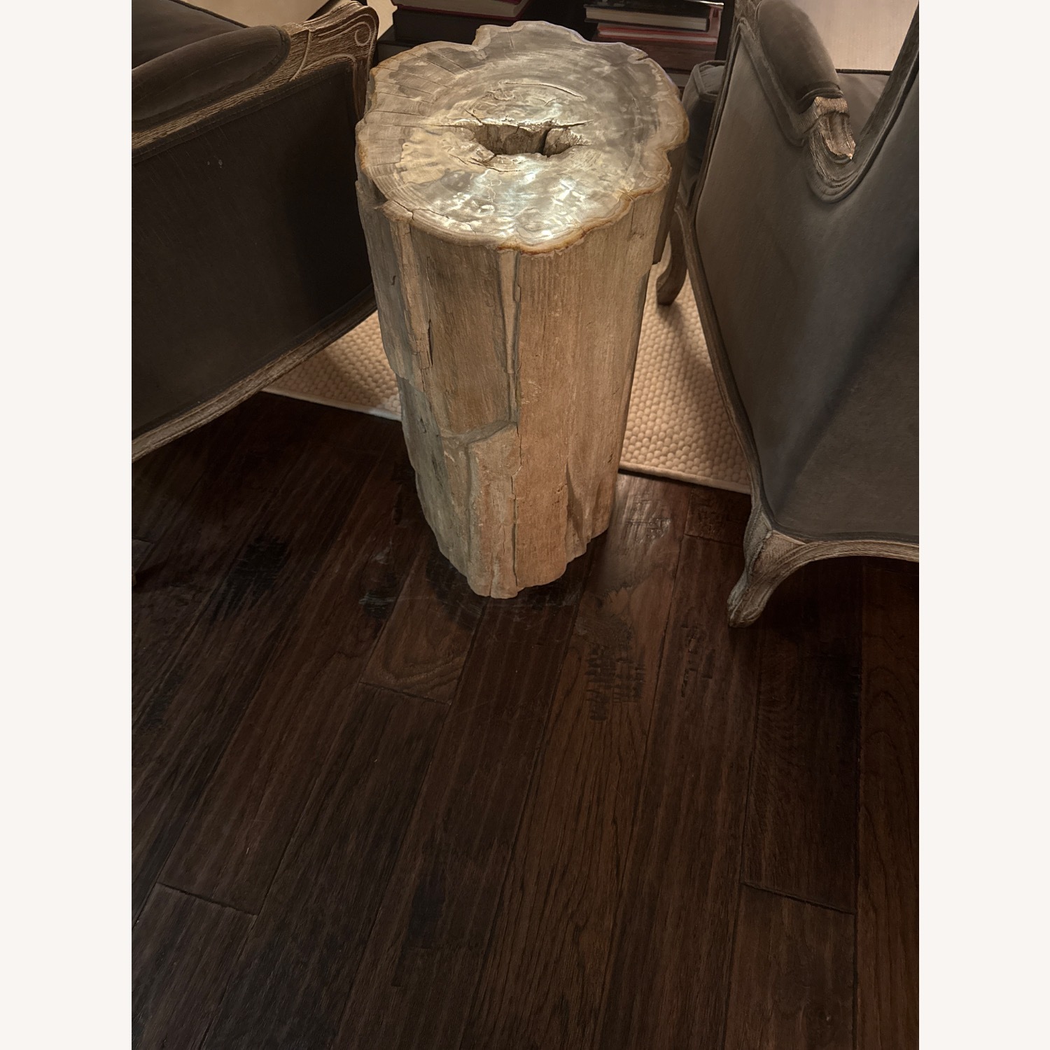 ABC Carpet and Home Petrified Light Gray Side Table - image-4