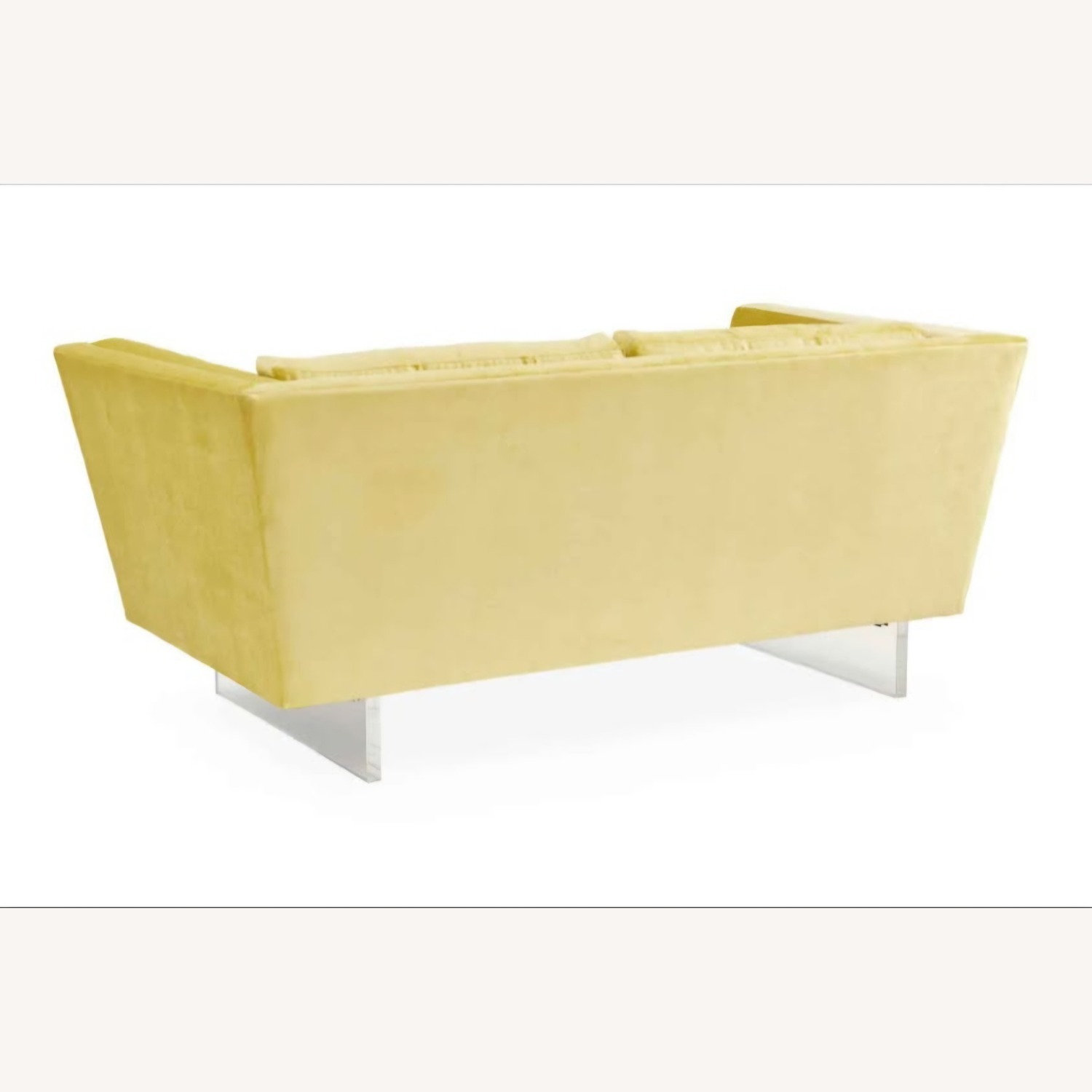 Jonathan Adler Sebastian Citr Velvet Apartment Sofa - image-3