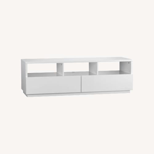 Used CB2 Chill White Media Storage for sale on AptDeco