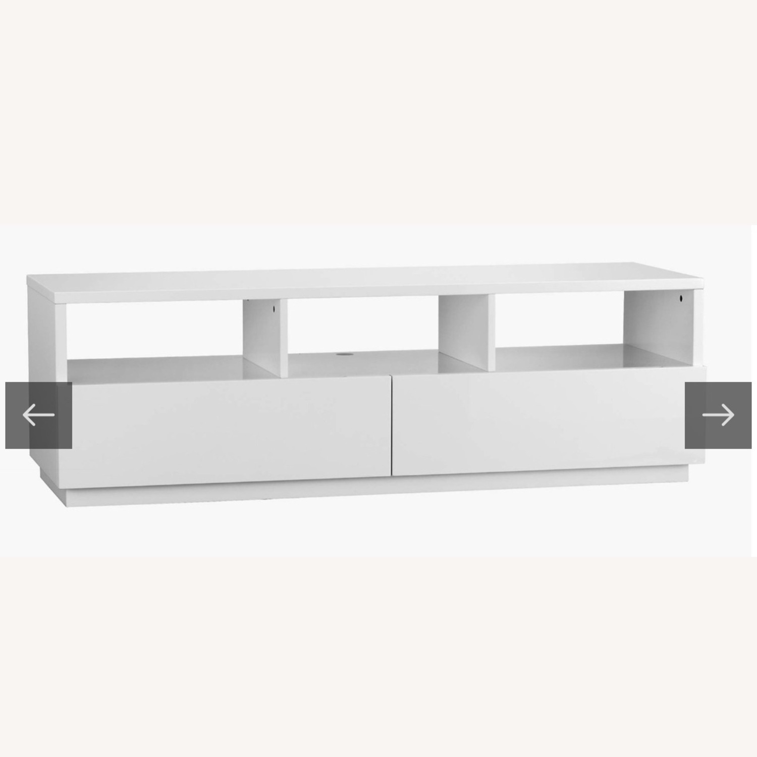 CB2 Chill White Media Storage - image-4