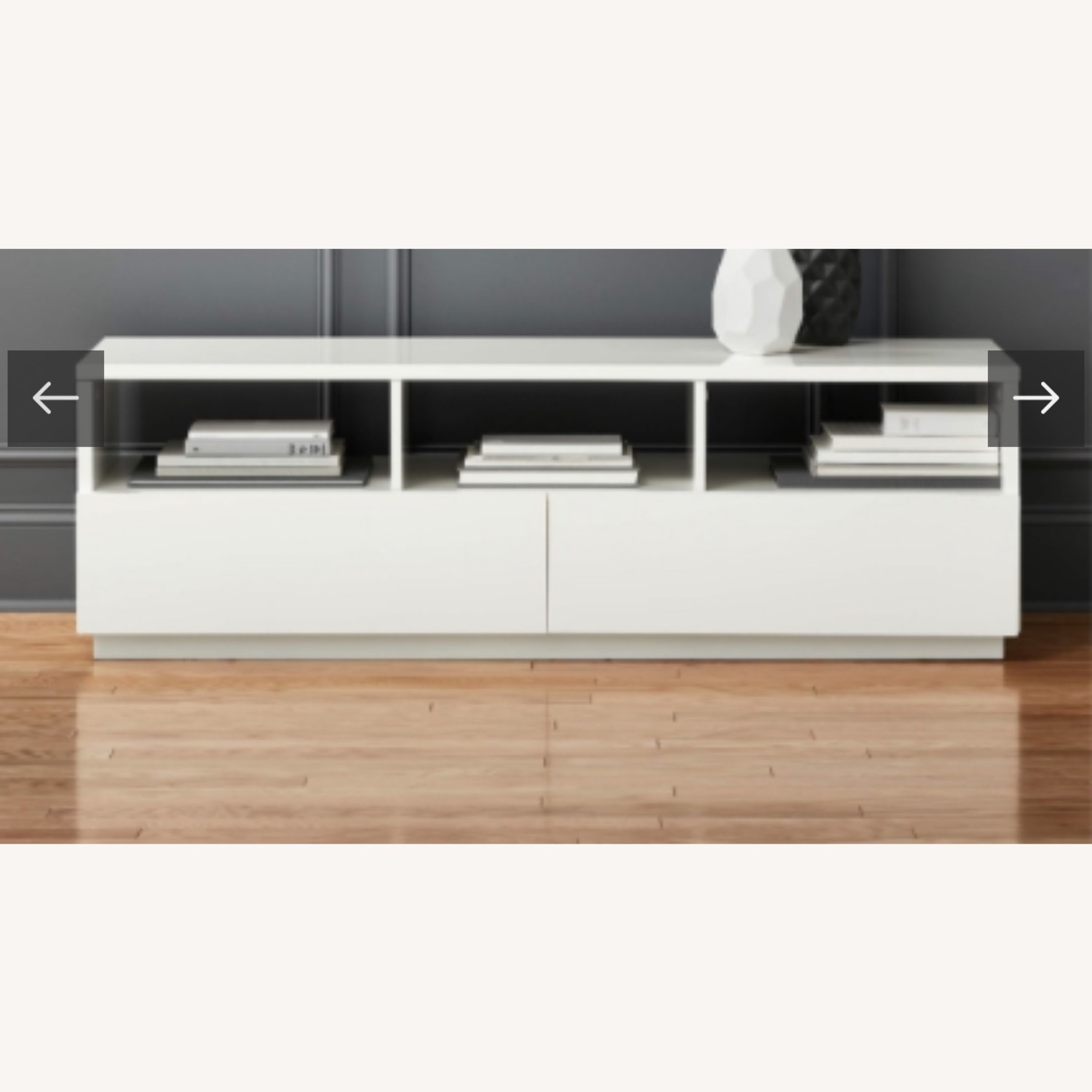 CB2 Chill White Media Storage - image-3