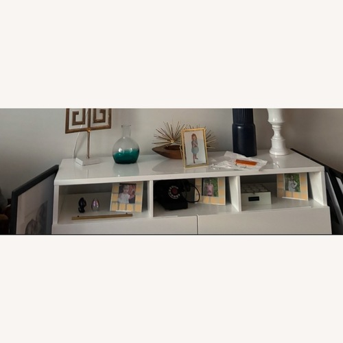 Used CB2 Chill White Media Storage for sale on AptDeco