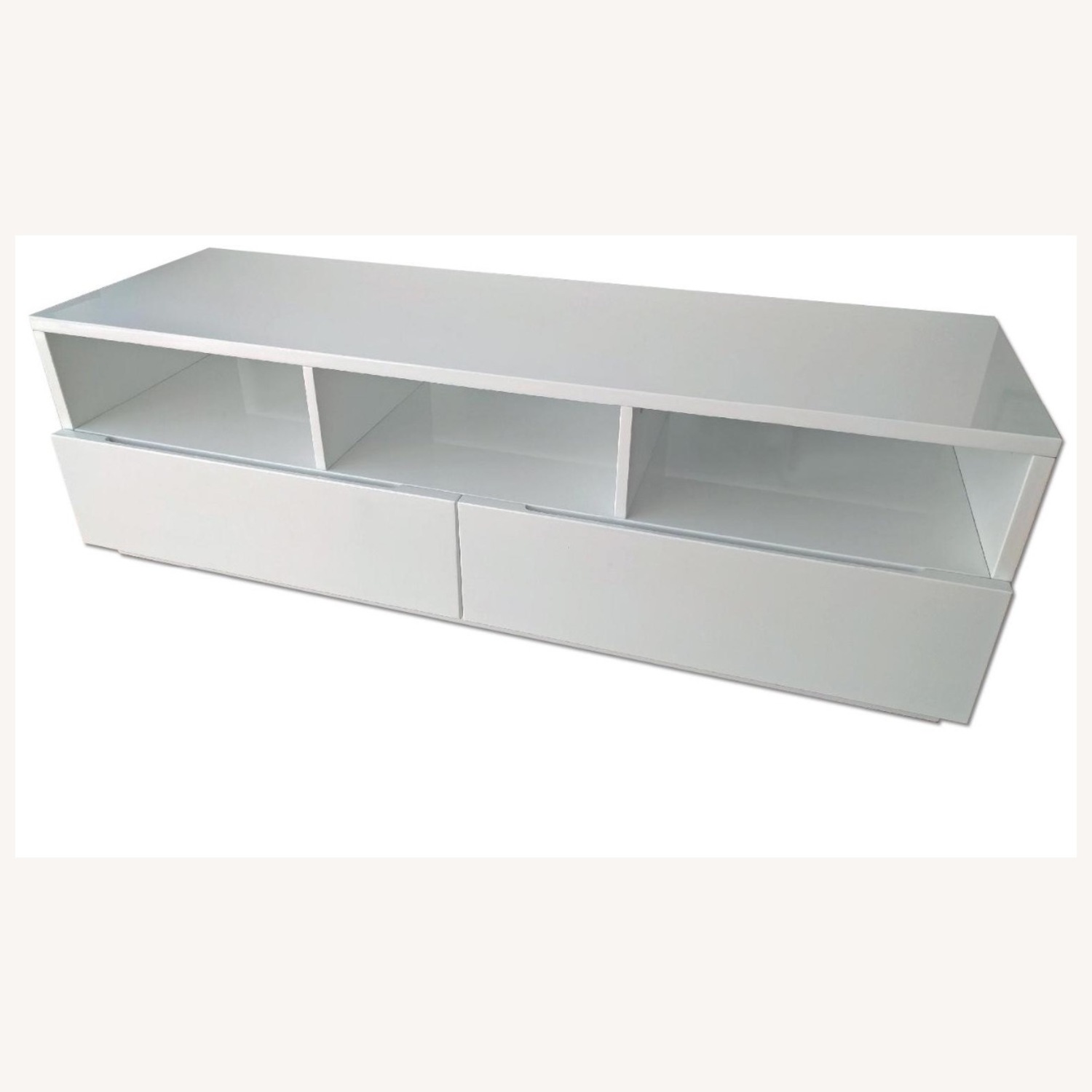 CB2 Chill White Media Storage - image-2