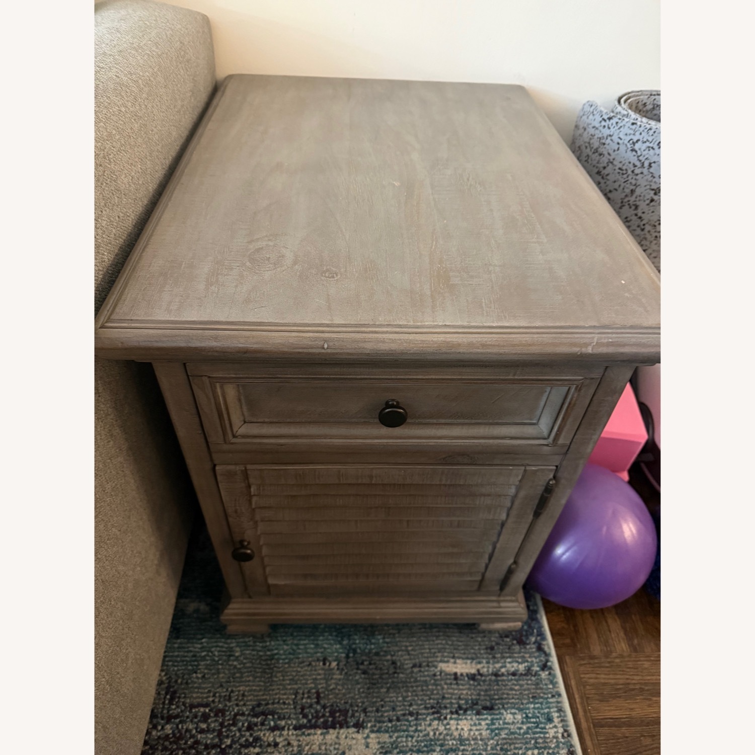 Raymour & Flanigan Ashford Rectangular Chairside Table - image-2