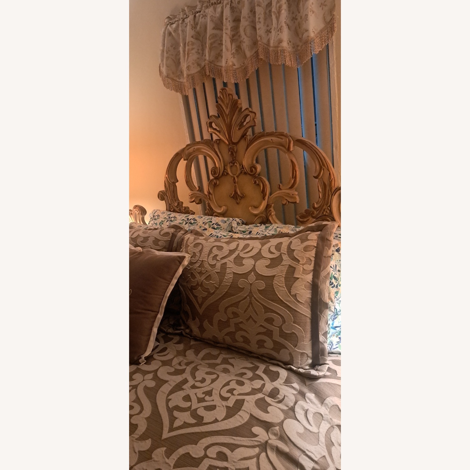 Antique King Headboard - image-3