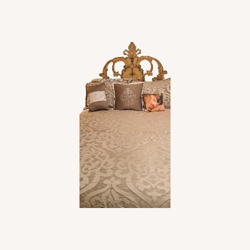 Used Antique King Headboard for sale on AptDeco