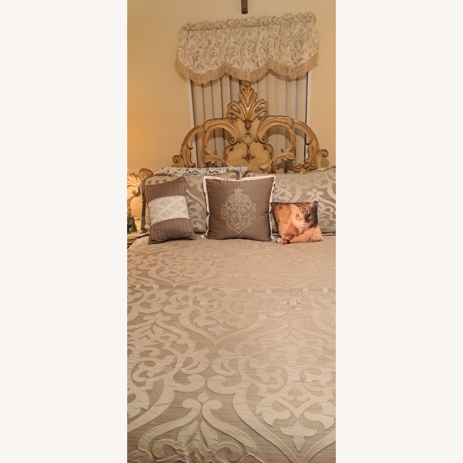 Antique King Headboard - image-1