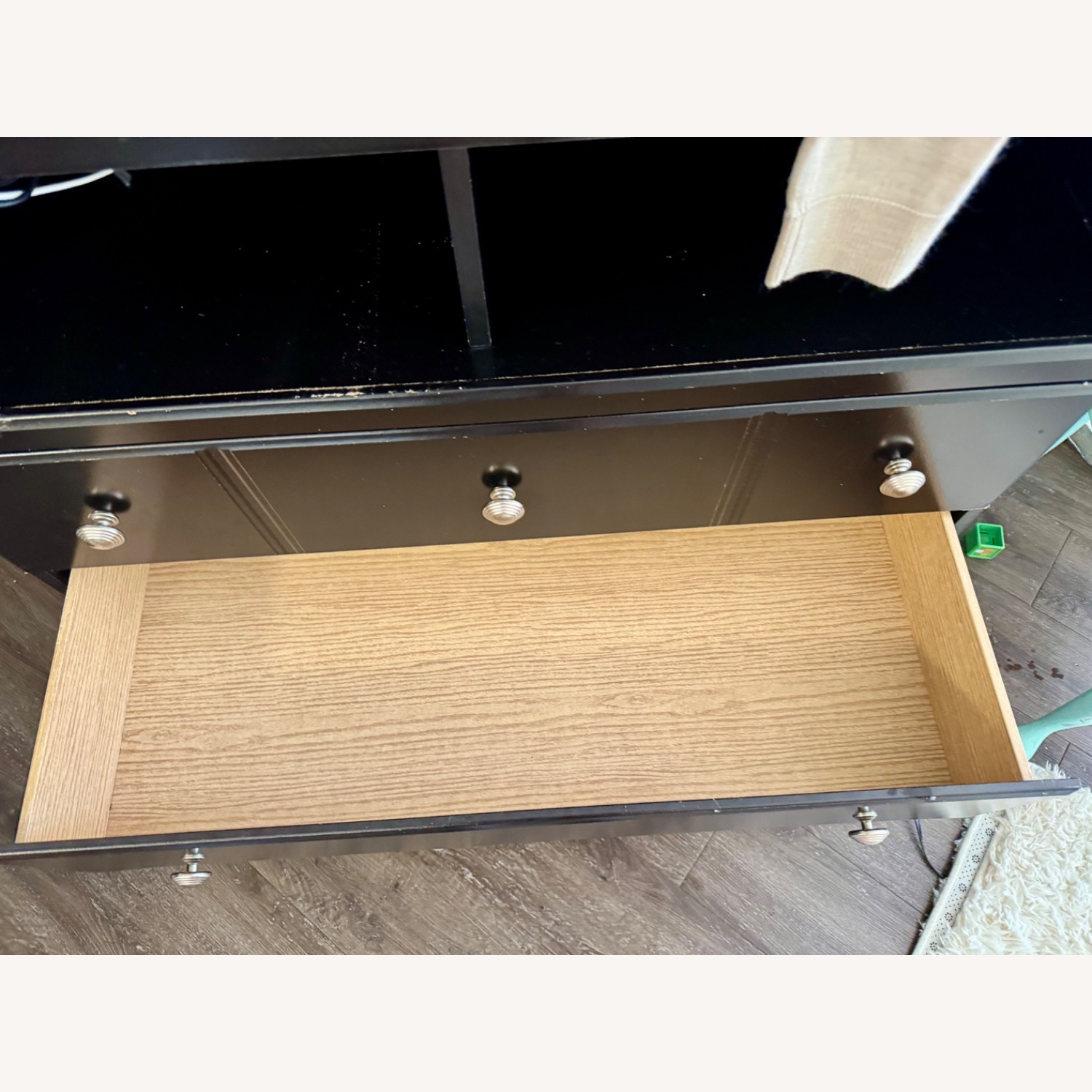 Ashley Furniture Black Wood Media Storage - image-5