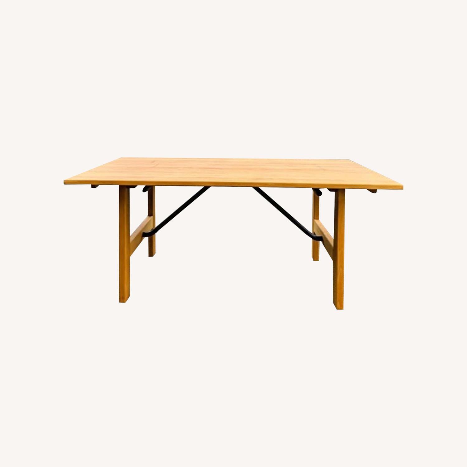 Danish Modern Beechwood Dining Table Haslev  - image-0