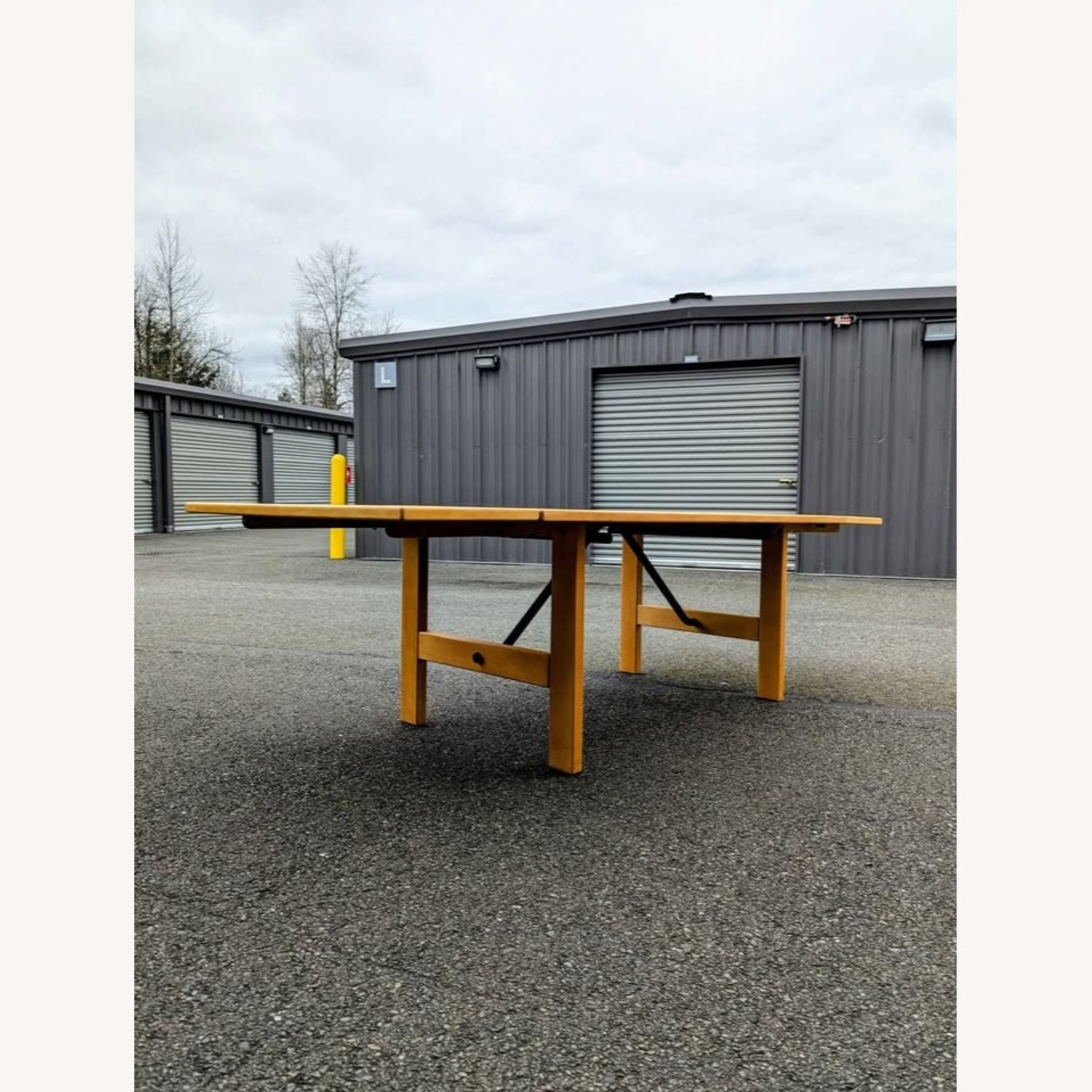 Danish Modern Beechwood Dining Table Haslev  - image-5