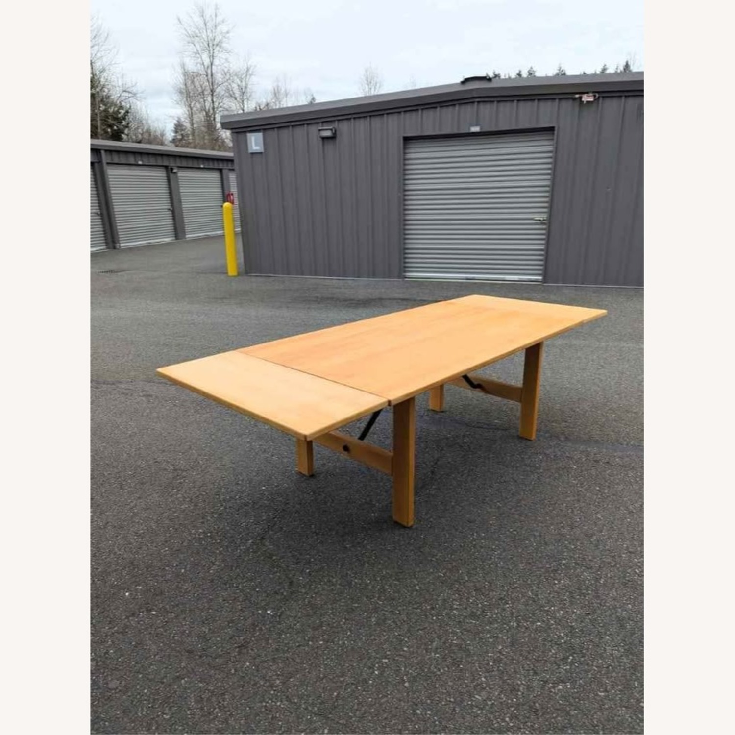 Danish Modern Beechwood Dining Table Haslev  - image-1
