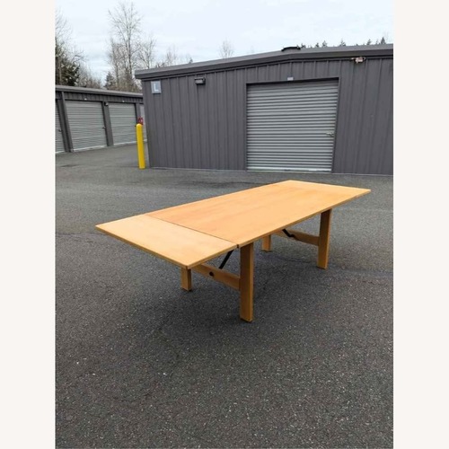 Used Danish Modern Beechwood Dining Table Haslev  for sale on AptDeco