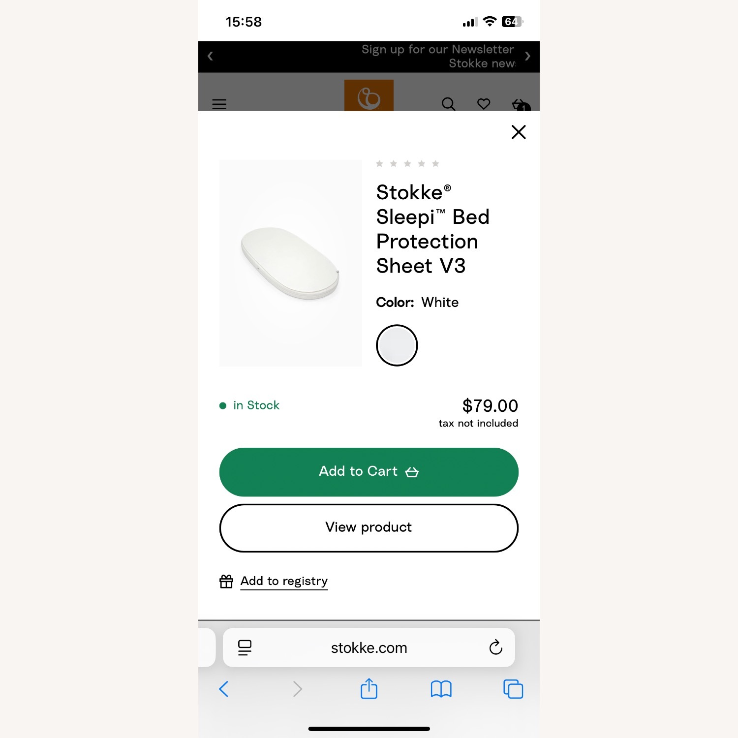 Stokke Sleepi White Wood Crib - image-10