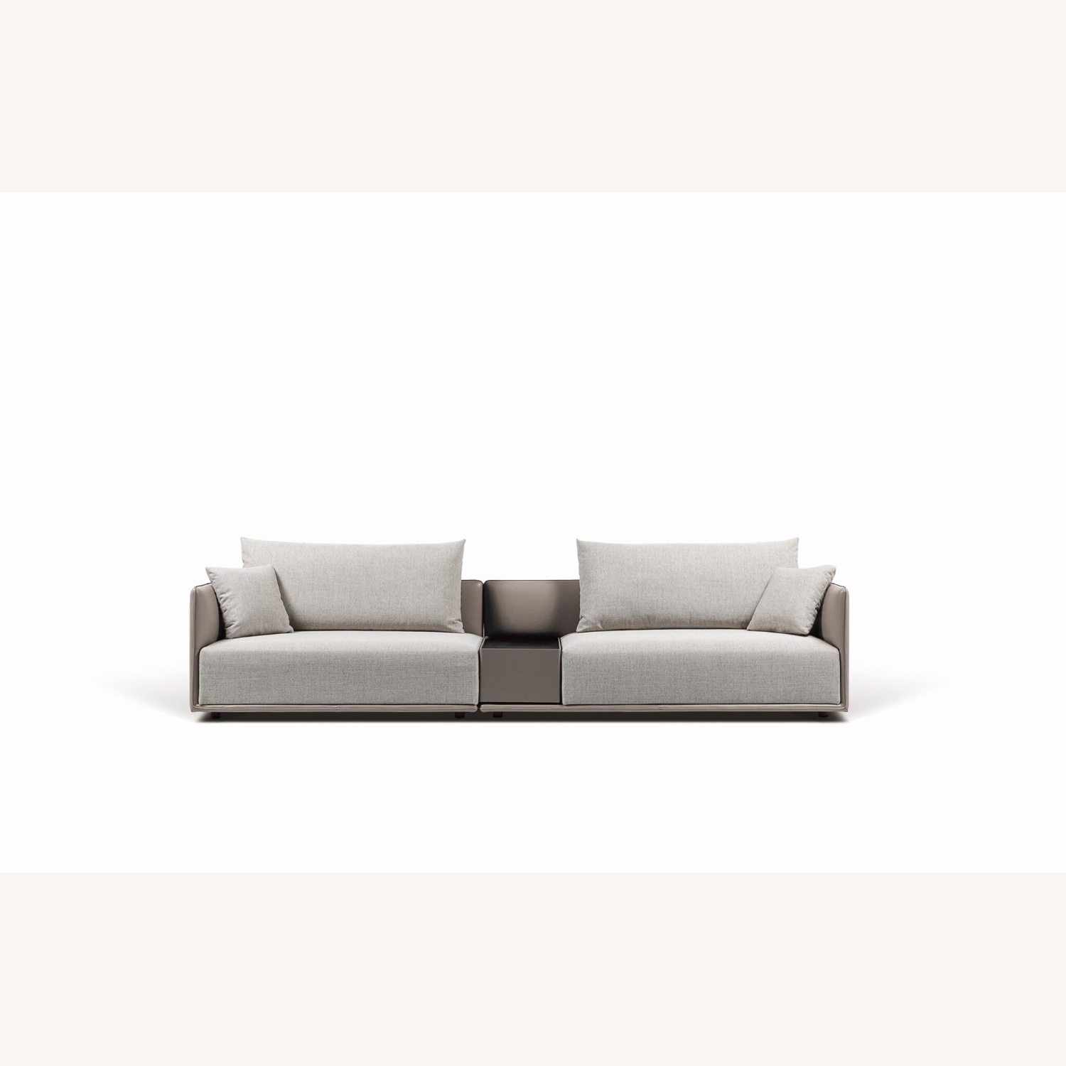 Camerich Light Gray Fabric 3+ Piece Sectional - image-4