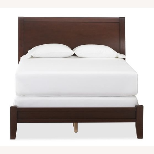 Used Pottery Barn Valencia II Sleigh Bed - Queen for sale on AptDeco