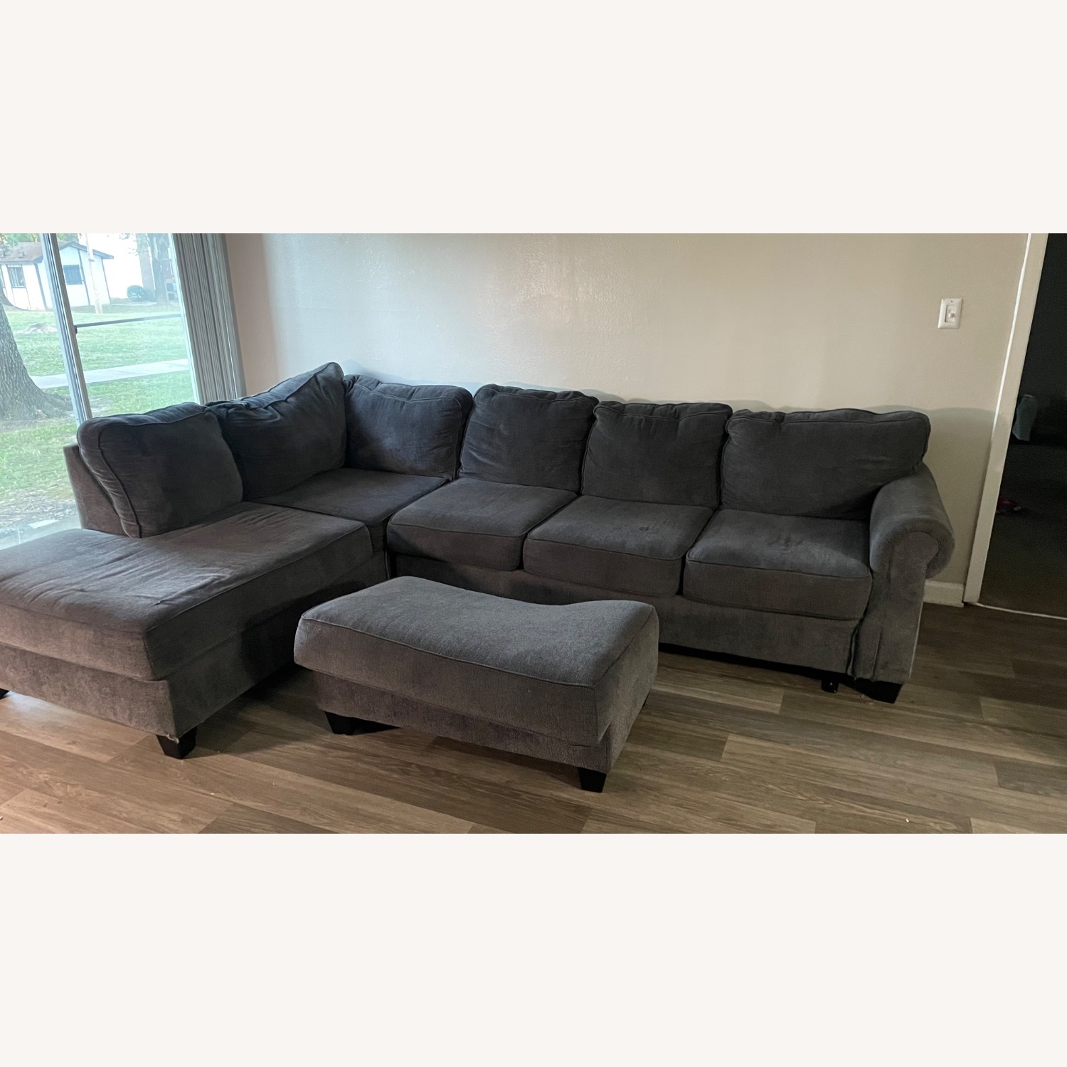 Dark Gray 3+ Piece Sectional - AptDeco