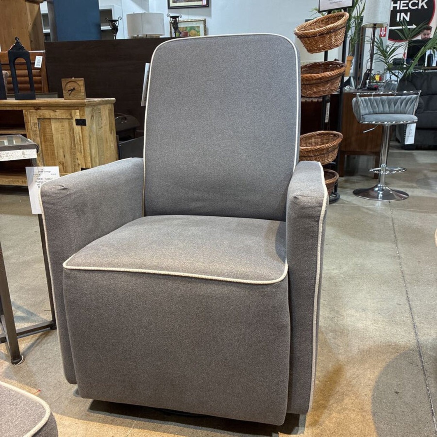 daVinci Oliver Glider Ottoman Chair AptDeco