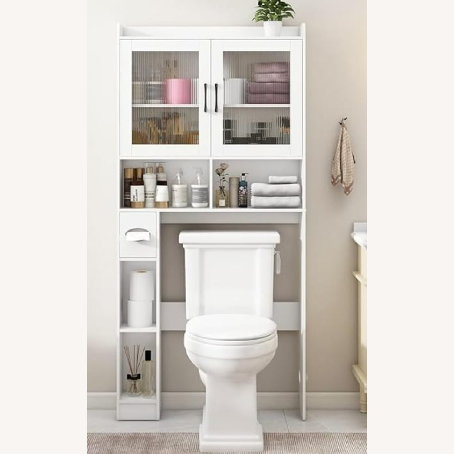 Over The Toilet Storage Cabinet - image-0